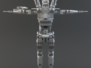 chappie v2 highpoly 3D 모델