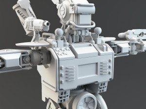 chappie v2 highpoly 3D 모델