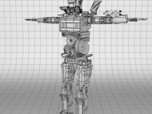 chappie v2 highpoly 3D Model