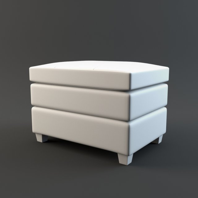 gleasonchairottoman Modèle 3D .c4d .max .obj .3ds .fbx .stl .blend 