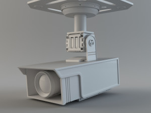 cctv camera 3D 모델