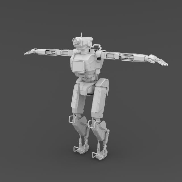 marvin apex legends highpoly 3Dモデル .c4d .max .obj .3ds .fbx .stl .blend 