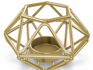 Geometric Candle Holder 1 3D Model