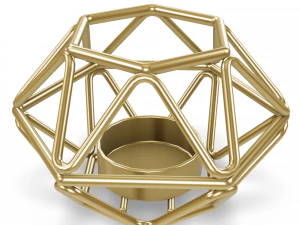 Геометрический подсвечник 1 3D Модель