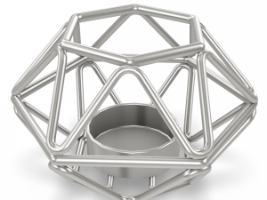 Geometric Candle Holder 1 3D Model