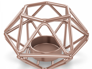 Geometric Candle Holder 1 3D Model