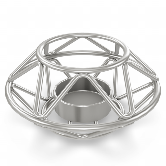 Geometric Candle Holder 2 3D Modell .c4d .max .obj .3ds .fbx .stl .blend