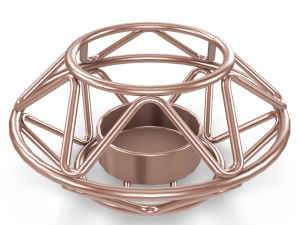 Geometric Candle Holder 2 3D Modell