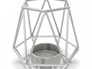 Geometric Candle Holder 3 Modèle 3D