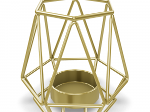 Geometric Candle Holder 3 3D Model