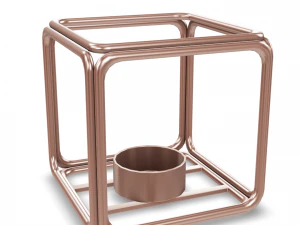 Geometric Candle Holder 6 3D Model