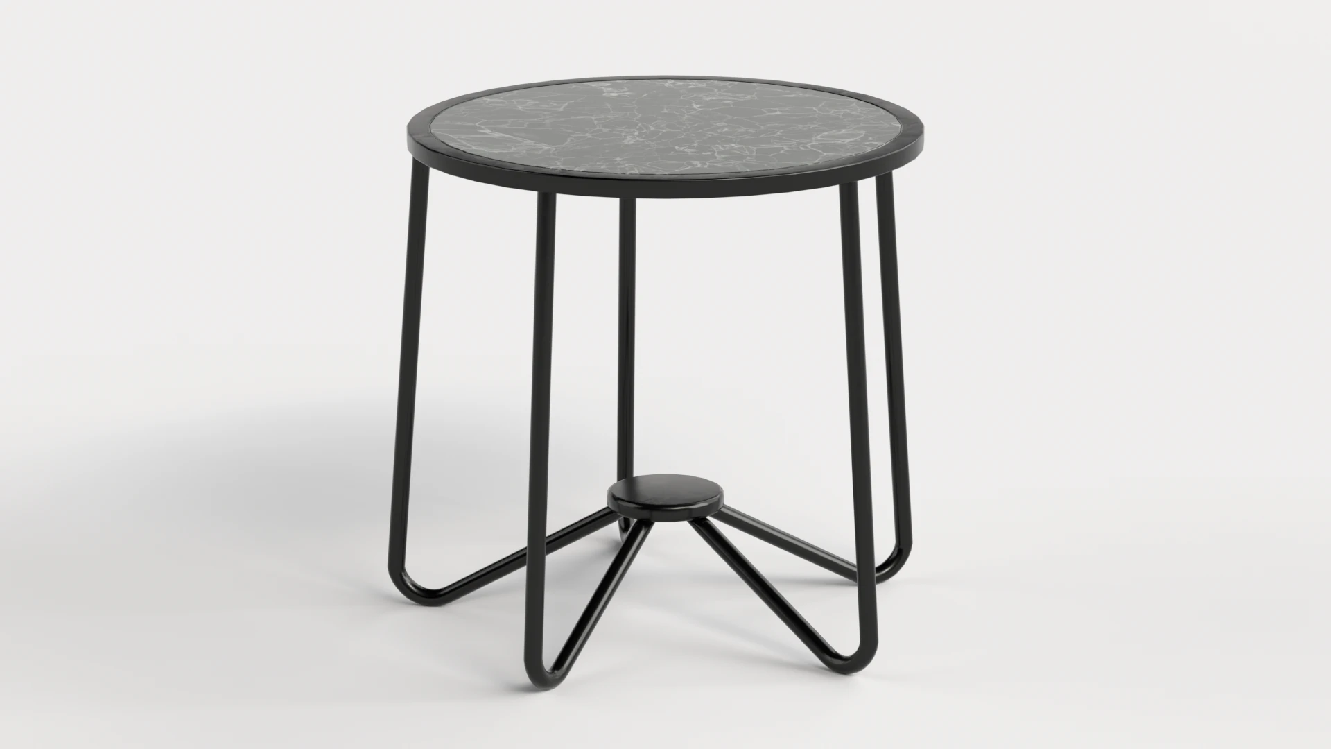 Table 2 Modern and Round Table for Homes 3D Model .c4d .max .obj .3ds .fbx .stl .blend 
