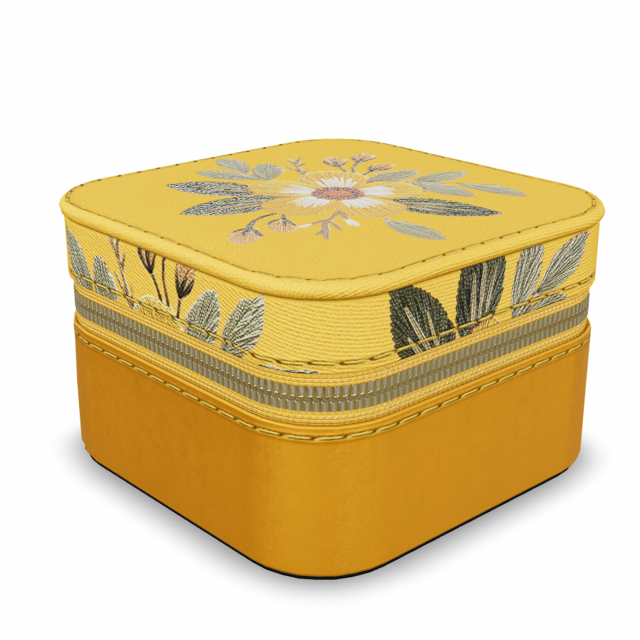 Yellow jewelry deals box