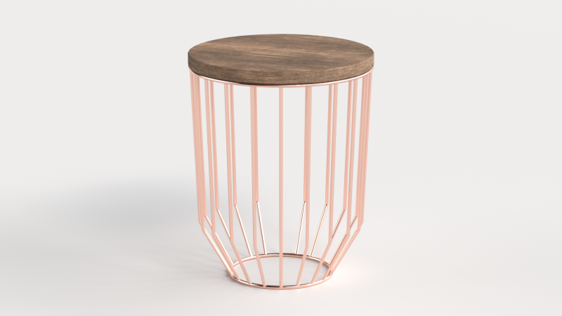 Table 3 Modern and Round Coffee Table 3D 模型 .c4d .max .obj .3ds .fbx .stl .blend 