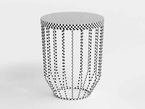 Table 3 Modern and Round Coffee Table 3D 模型