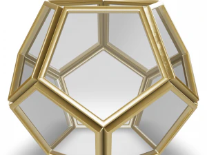 Geometric Candle Holder 10 3D Model