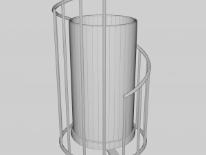 Geometric Candle Holder 11 3D Model