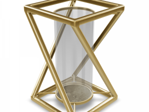 Geometric Candle Holder 12 3D Model