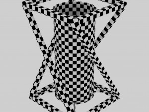 Geometric Candle Holder 12 3D Model