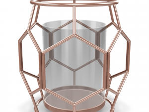 Geometric Candle Holder 13 3D Model