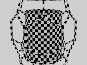 Geometric Candle Holder 13 3D Model
