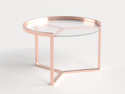 Table 6 Center Table for Living Room 3D Model