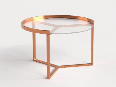 Table 6 Center Table for Living Room 3D Model