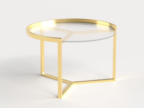 Table 6 Center Table for Living Room 3Dモデル