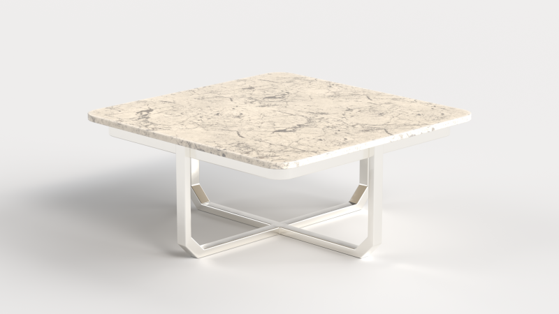 Table 8 Modern Square center Table for Living Room 3D Model .c4d .max .obj .3ds .fbx .stl .blend 