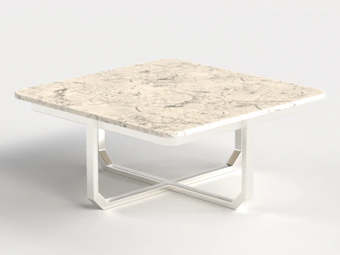 テーブル 8 リビングルーム用モダンスクエアセンターテーブル 3Dモデル