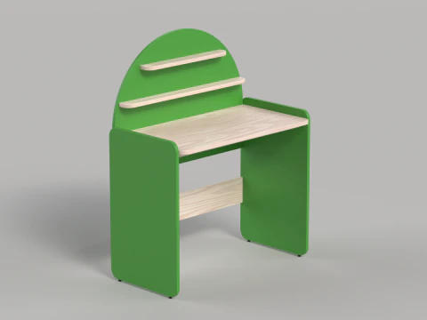 Table 11 Sunshine Study Desk 3D Model