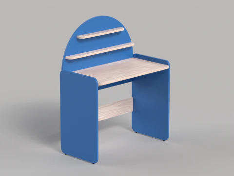 Table 11 Sunshine Study Desk 3D Model