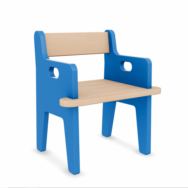 Chair 1 3D Модель .c4d .max .obj .3ds .fbx .stl .blend 
