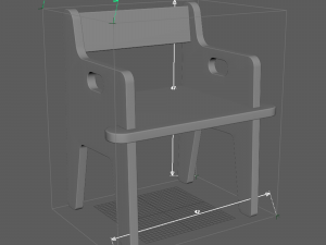 Chair 1 3D Модель