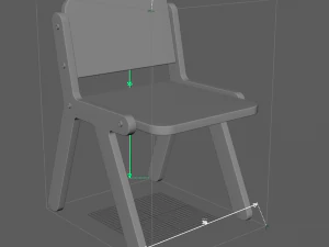Chair 2 3D Model