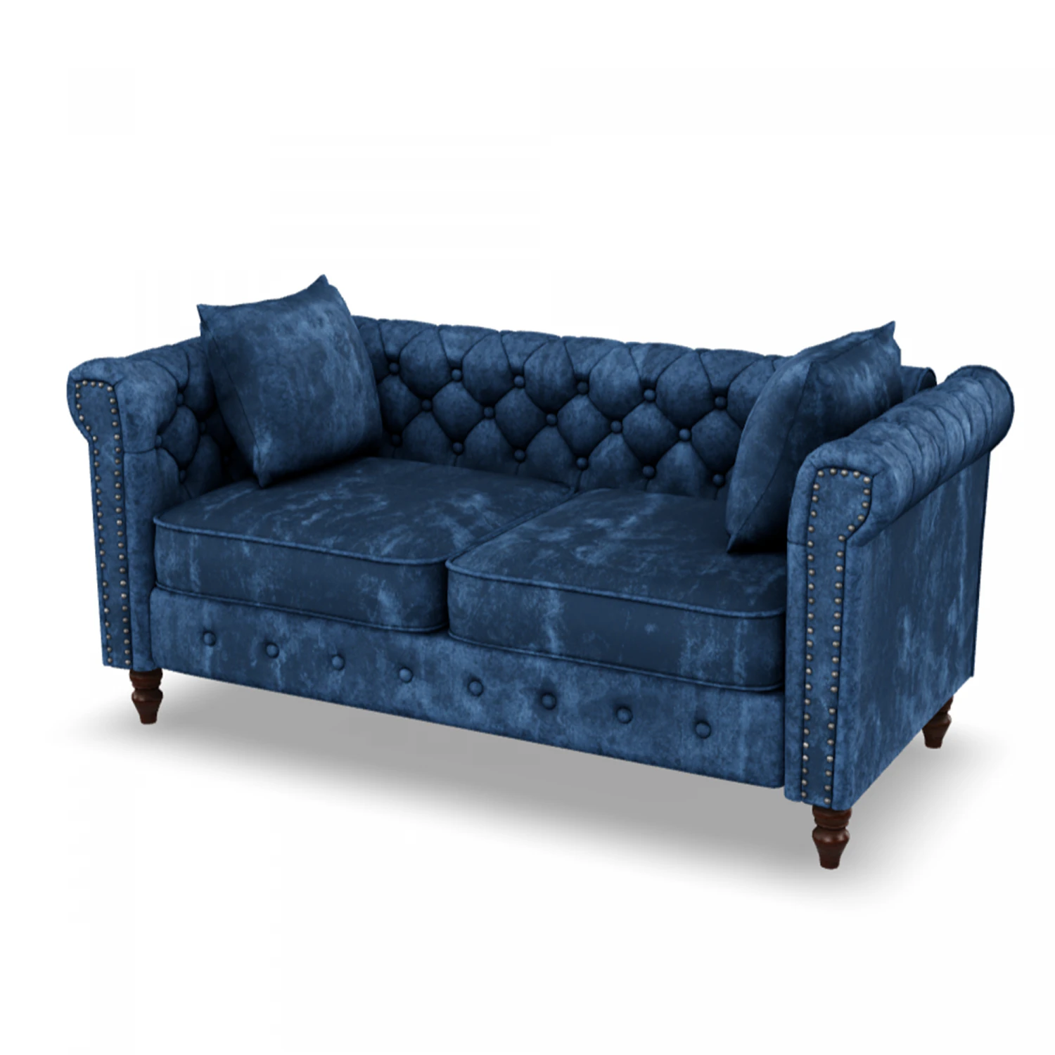 L-Shaped Convertible Couch Modern sofa 1 3D Model .c4d .max .obj .3ds .fbx .stl .blend 