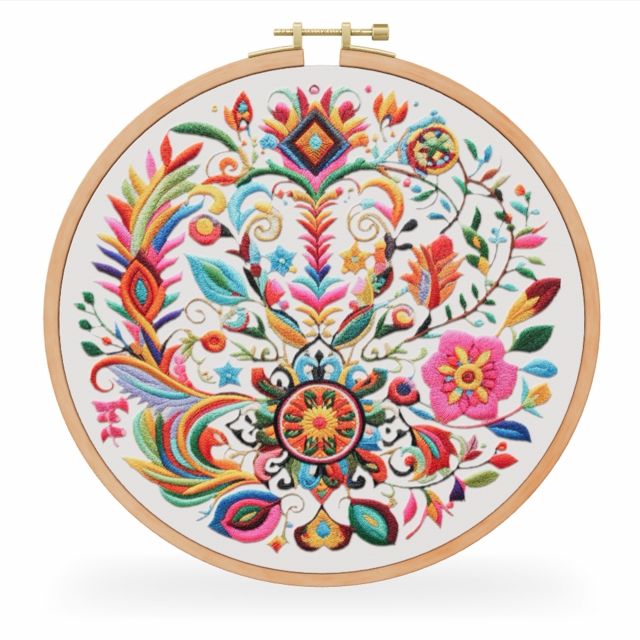 Embroidery Decoration item 10 3Dモデル .c4d .max .obj .3ds .fbx .stl .blend 