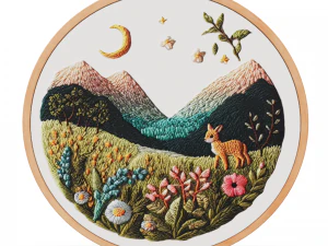 Embroidery Decoration item 10 3D Model