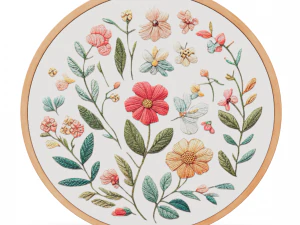 Embroidery Decoration item 10 3D Model