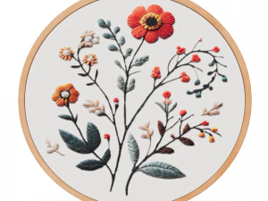 Embroidery Decoration item 10 3D Model