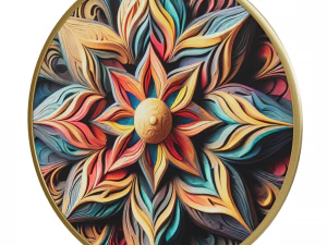 Decorazione murale articolo 16 Modello 3D