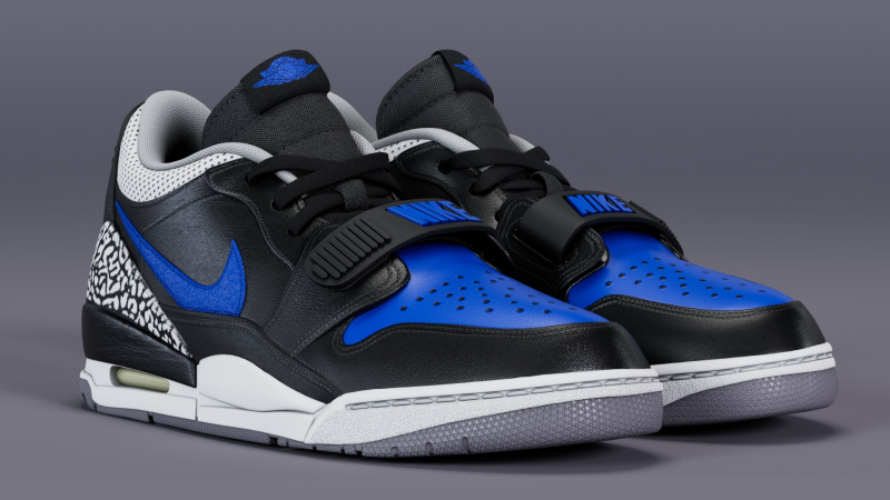 Air Legacy 312 Low Royal Modelo 3D .c4d .max .obj .3ds .fbx .stl .blend 
