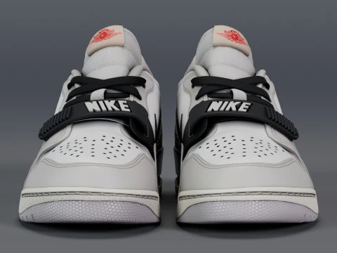 Air Legacy 312 pousa em cinza tecnol&oacute;gico Modelo 3D