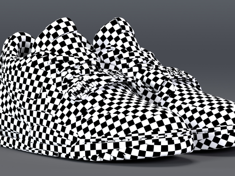 Air Legacy 312 Low Lands in Tech Grey Modello 3D