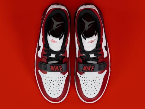 Air Legacy 312 Low Chicago Red Modelo 3D