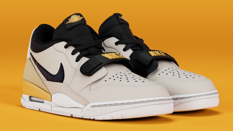 Air Legacy 312 Low Pale Vanilla 3D 모델 .c4d .max .obj .3ds .fbx .stl .blend 