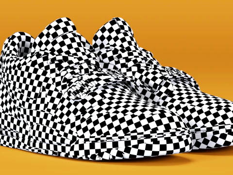 Air Legacy 312 Low Pale Vanilla 3D Model