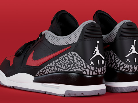 Air legacy 312 low Bred Cement 3D-Modell