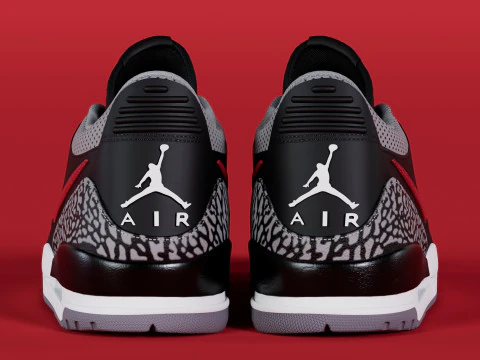Air legacy 312 low Bred Cement 3D Model