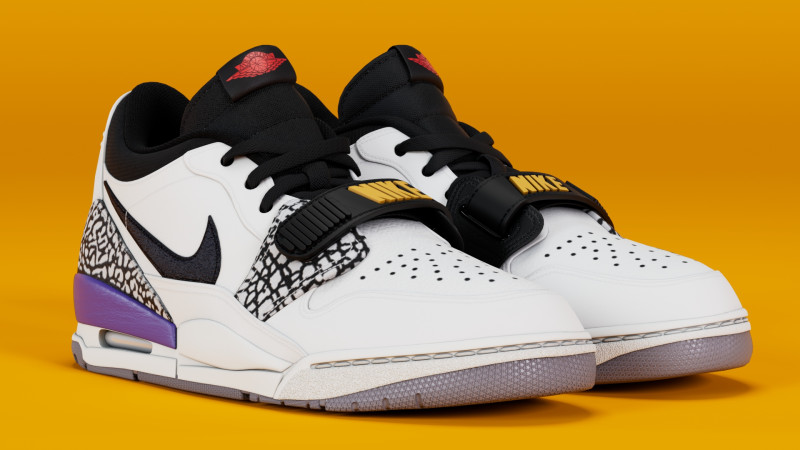 Air Legacy 312 Low Lakers 3D 모델 .c4d .max .obj .3ds .fbx .stl .blend 